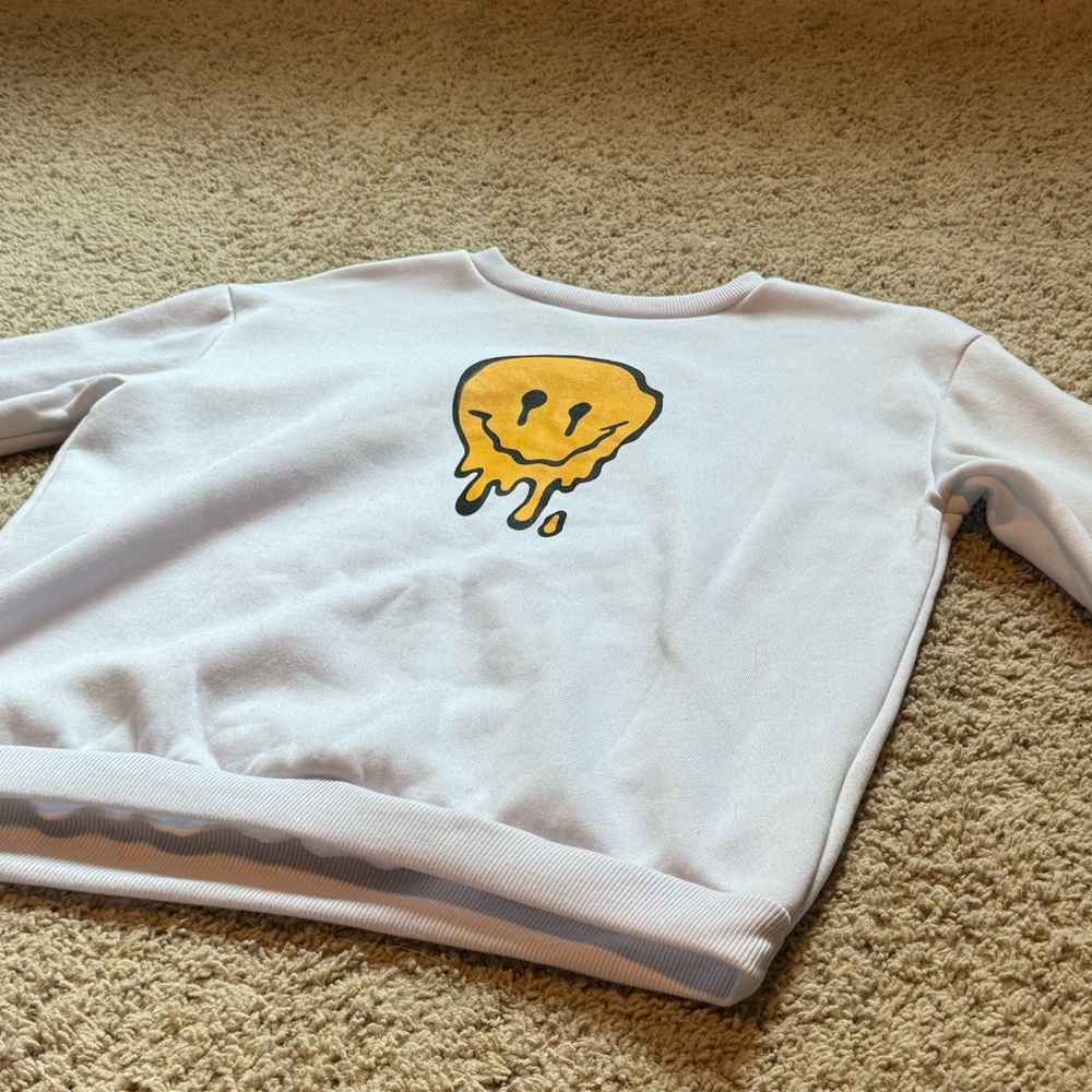 Trippy smilie crewneck